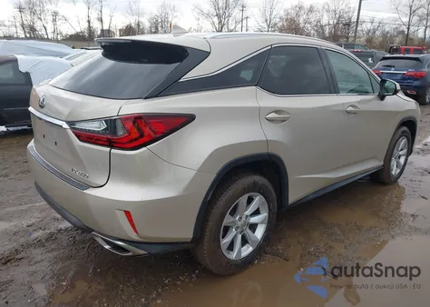 2016 Lexus Rx 350/Base/F Sport z USA, uszkodzony, nr VIN 2T2BZMCA4GC033525